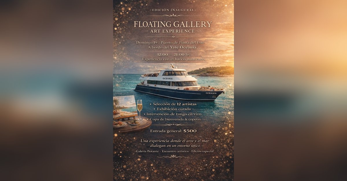 Floating Gallery Art Experience