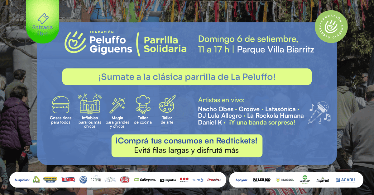 Parrilla Solidaria de la Peluffo Giguens