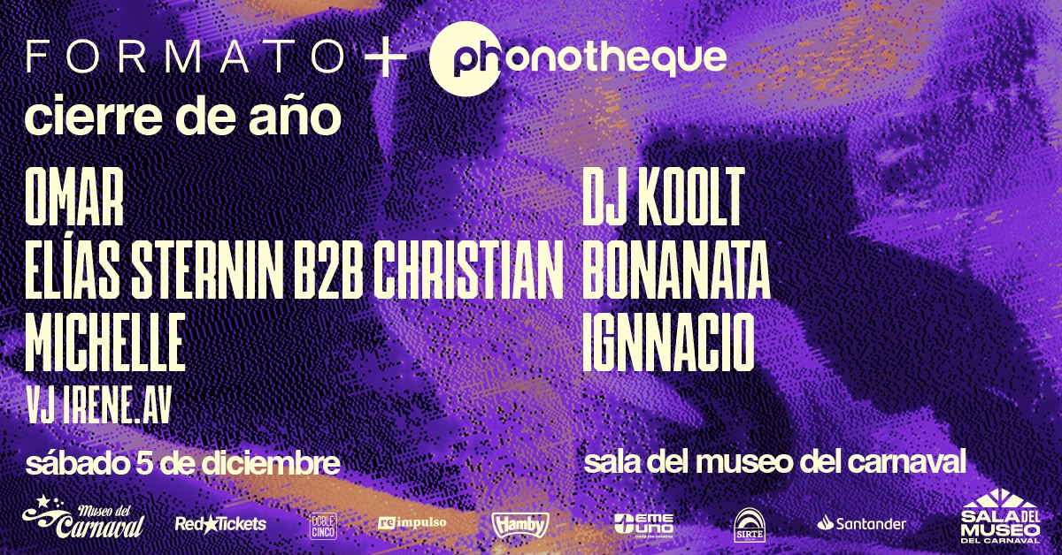 FORMATO + Phonotheque CIERRE DE AÑO