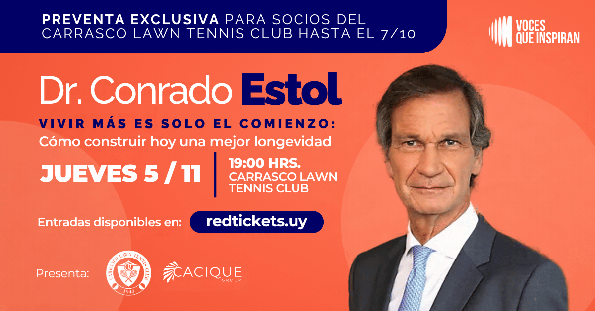CONRADO ESTOL - Vivir más es sólo el comienzo: Cómo construir hoy una mejor longevidad