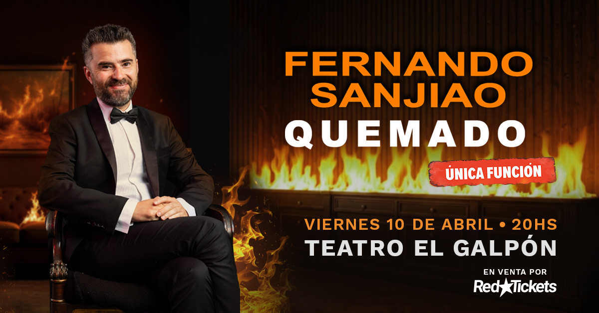 FERNANDO SANJIAO “Quemado” (Sala Atahualpa)