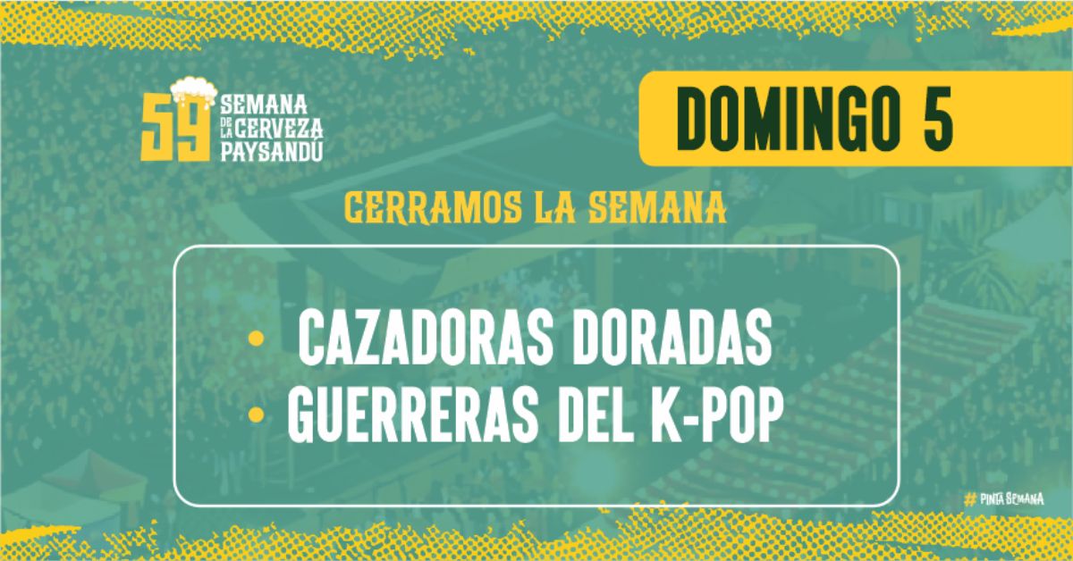 59° Semana de la Cerveza - DOMINGO 05.04