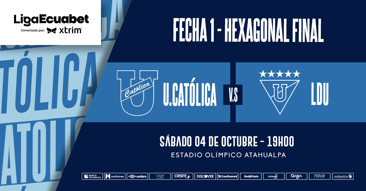 Universidad Católica vs LDU | Hexagonal Final | LE 2025