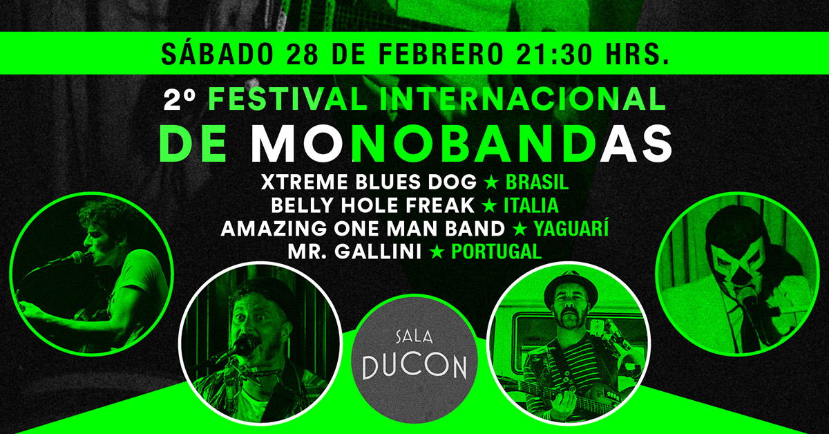 SEGUNDO FESTIVAL INTERNACIONAL DE MONOBANDAS