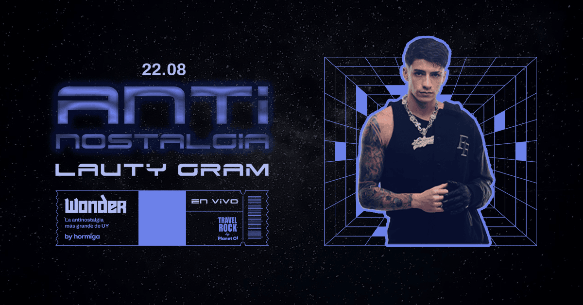 WONDER - Anti-Nostalgia - Lauty Gram EN VIVO