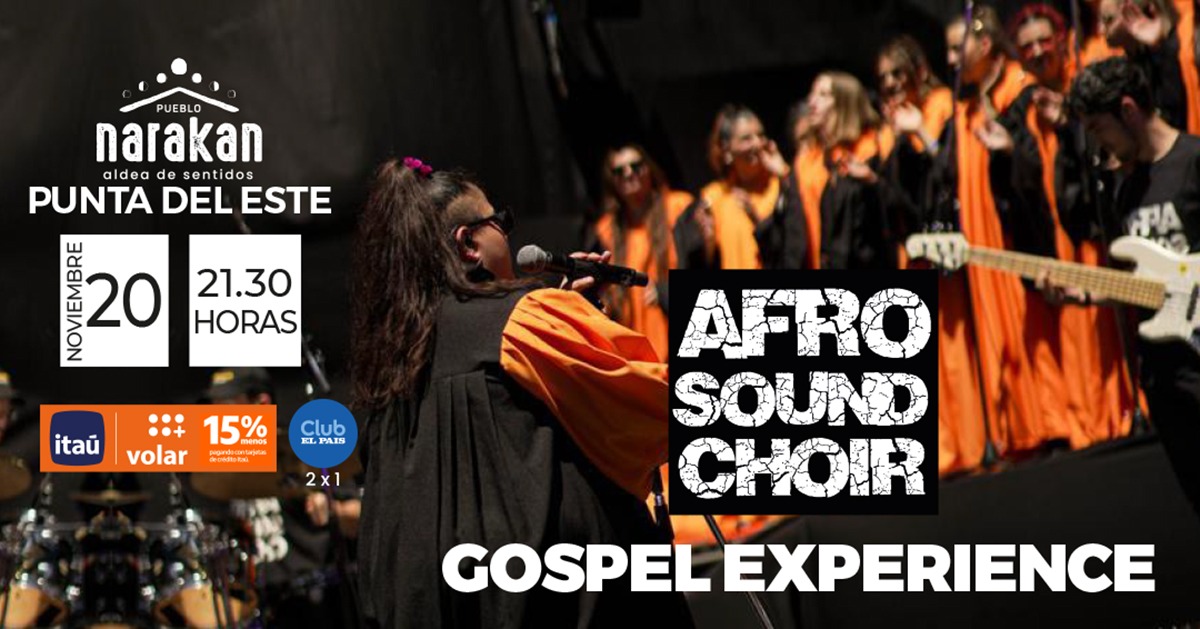 AFRO SOUND CHOIR l GOSPEL EXPERIENCE I 20 de NOVIEMBRE