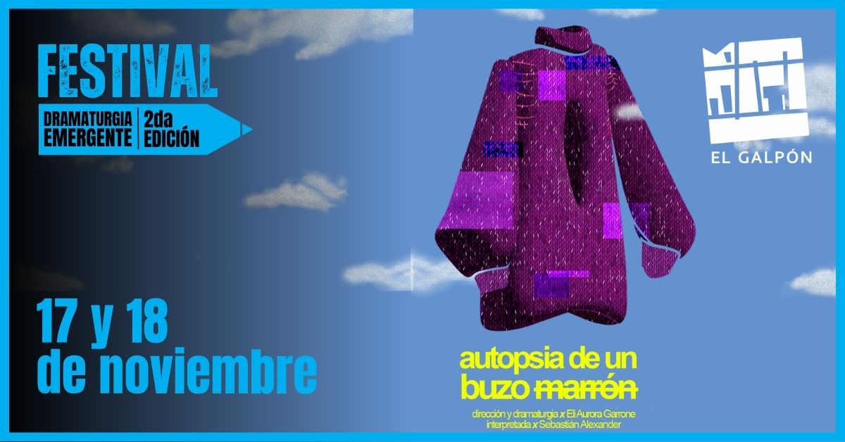 AUTOPSIA DE UN BUZO MARRÓN (Sala Cero)