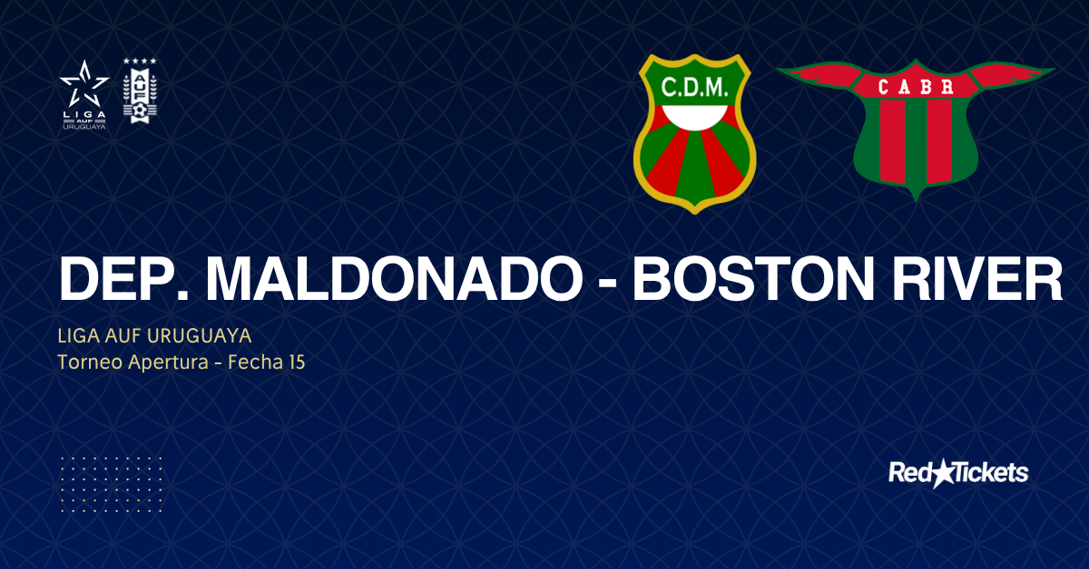 Dep. Maldonado - Boston River | Apertura 2026